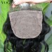 Water Wave Brazilian Silk Base 4x4 Lace Closure With Baby Hair,Wet and Wavy